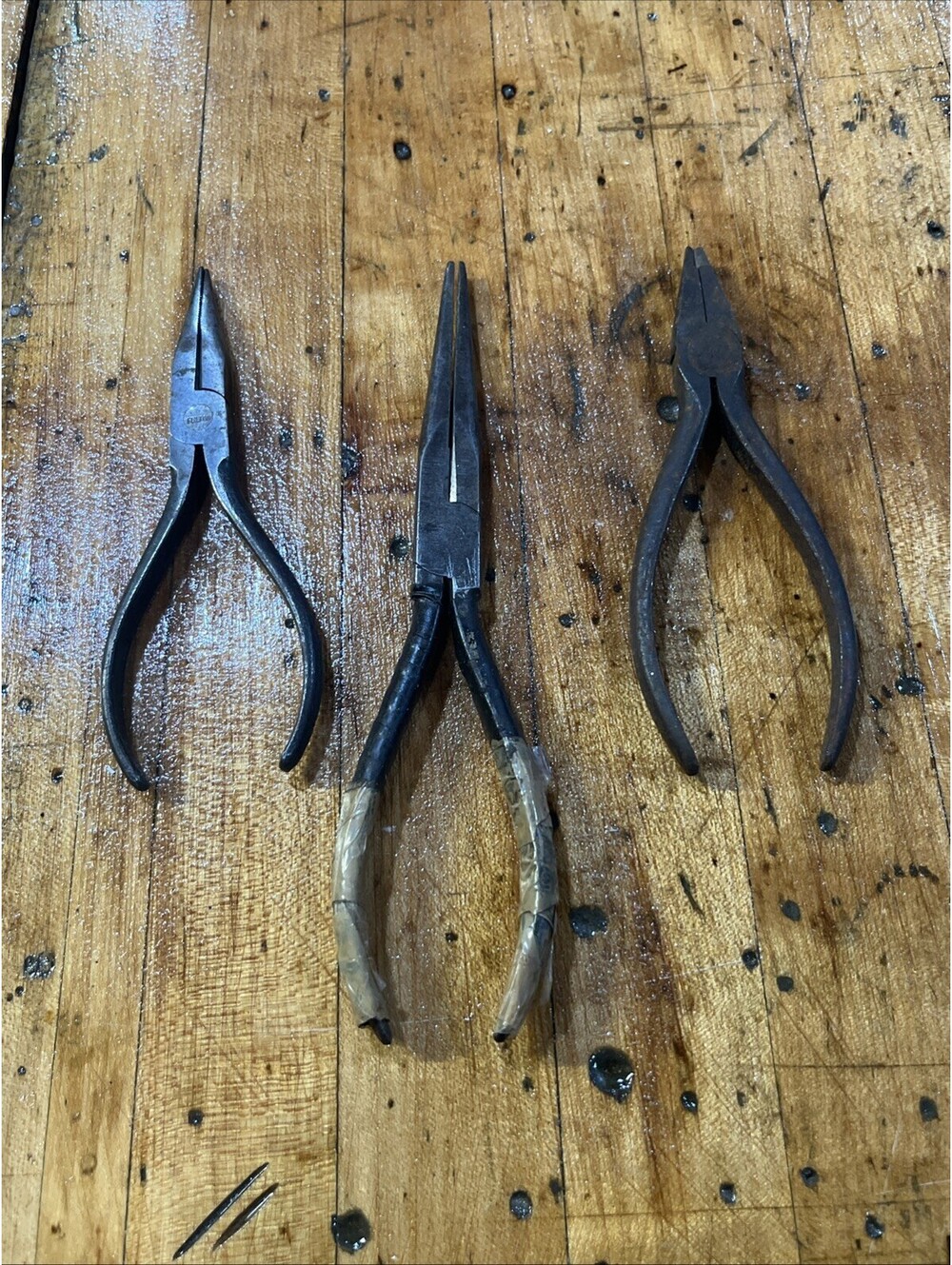 Vintage Lot Of Needle nose Pliers Utica/fulton USA